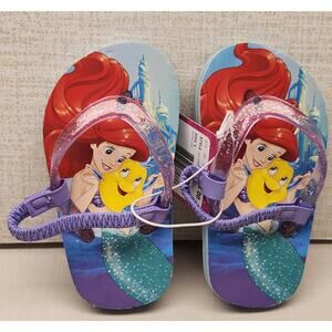 Disney Girls Sandals Size‎ 5/6 Little Mernaid
